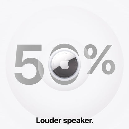 Apple AirTag (2nd Generation): Tracker for Keychain, Wallet, and More; Locator with Sound; Simple One-Tap Setup with iPhone or iPad; Key Finder with up to 1.5X Precision Finding Range