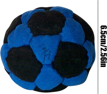 Hacky Footbag Soccer Balls Sack for Adults Plush Soft Safe Indoor & Outdoor Play Stuffed Kickball for Home & Garden
