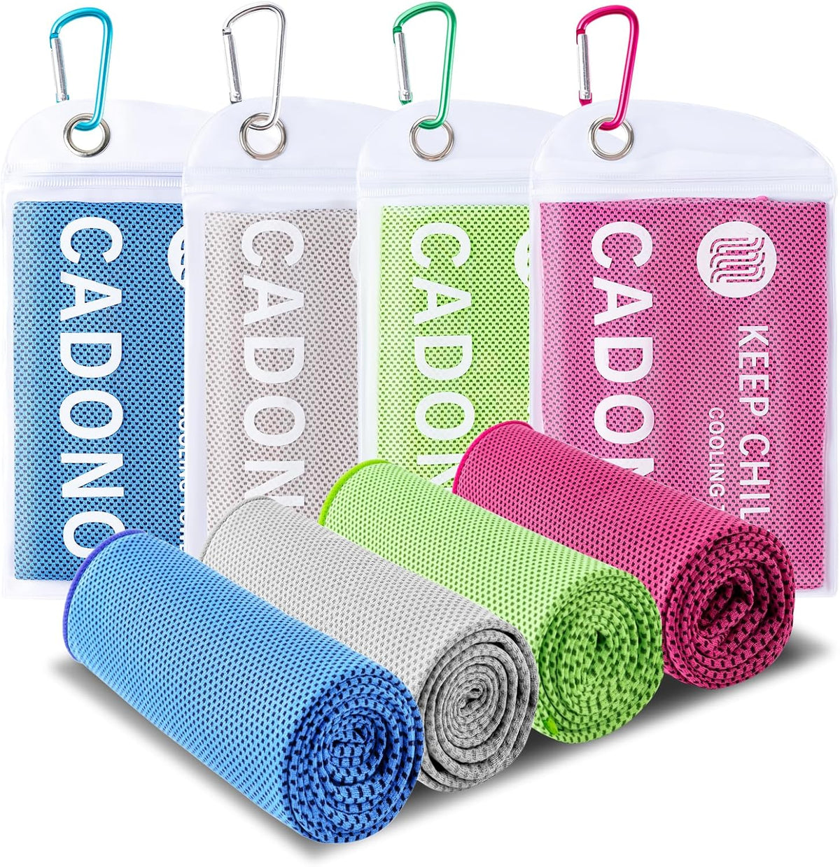 CADONO 4 Pack Cooling Towel (40