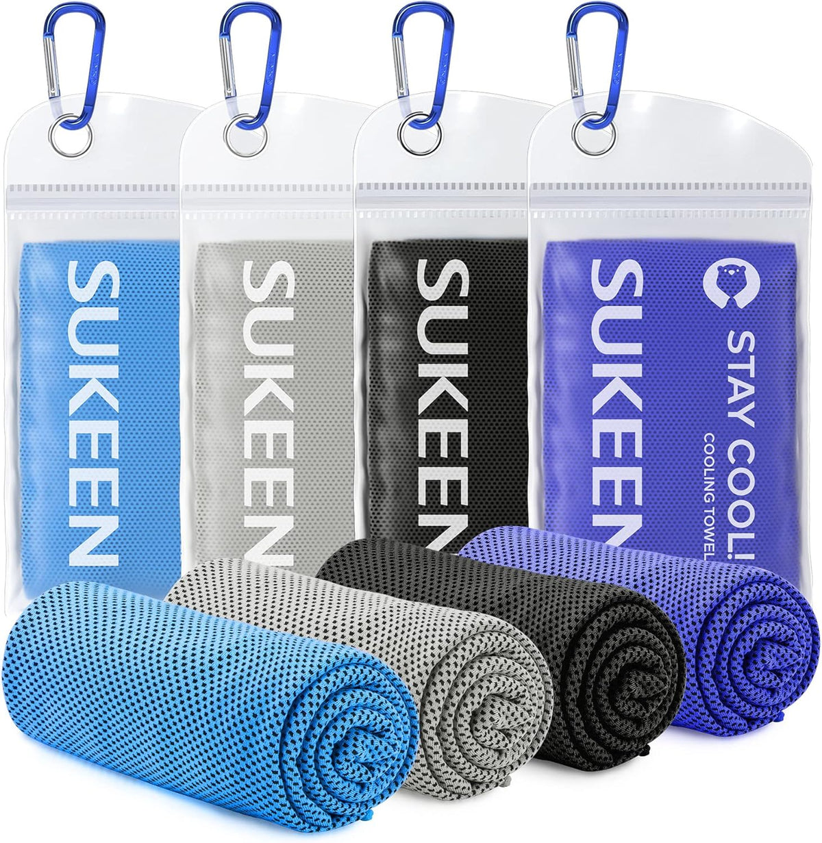 Sukeen 4 Pack Cooling Towels (40