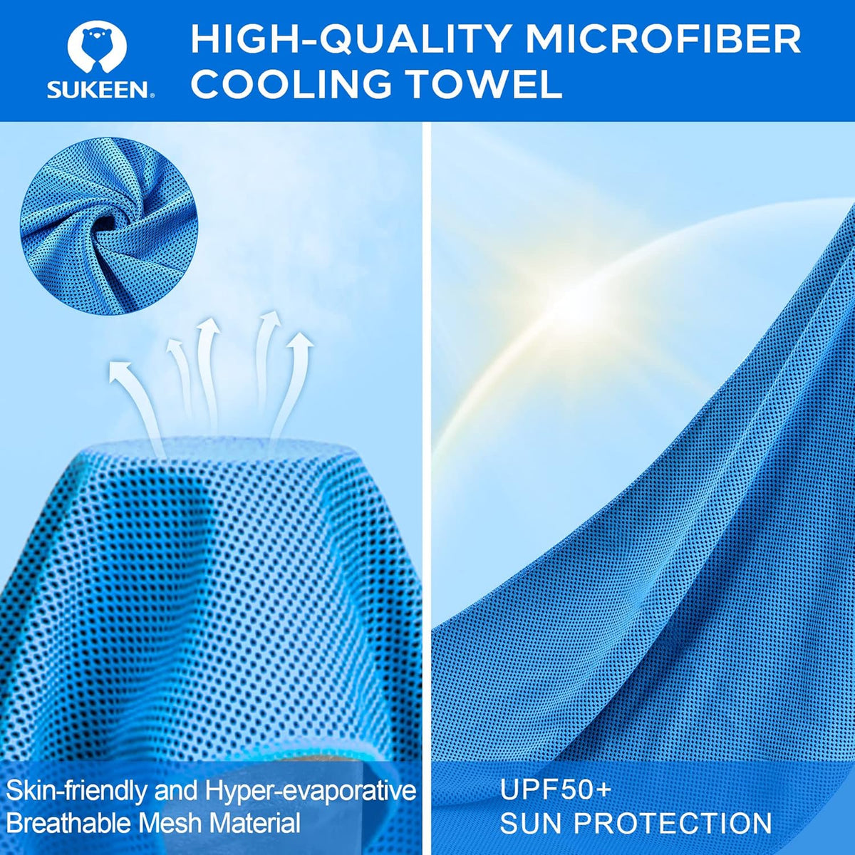 Sukeen 4 Pack Cooling Towels (40